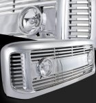 Ford Excursion 2000-2004 Chrome Billet Grille and Fog Lights
