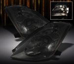Nissan 350Z 2003-2005 Smoked Projector Headlights