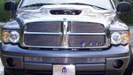 Dodge Ram Sport 2002-2005 Polished Aluminum Lower Bumper Billet Grille