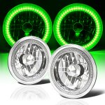 1971 Ford F350 Green SMD LED Sealed Beam Headlight Conversion