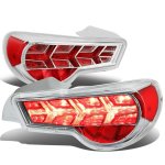 2013 Subaru BRZ Chrome LED Tail Lights