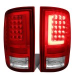 Dodge Ram 2500 2010-2017 LED Tail Lights Red Tube