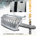 Chevy Silverado 2006-2007 Chrome Sport Grille