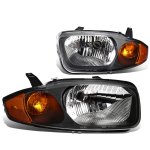 Chevy Cavalier 2003-2005 Black Headlights