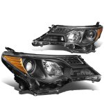 Toyota RAV4 2013-2015 Black Projector Headlights