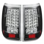 2005 Ford Explorer Black LED Tail Lights