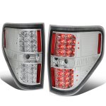 2009 Ford F150 Clear LED Tail Lights