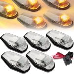 1996 Ford F450 Clear Yellow LED Cab Lights