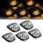 2009 Ford F350 Super Duty Clear Yellow LED Cab Lights