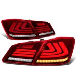Honda Accord Sedan 2013-2015 Tube LED Tail Lights