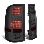 GMC Sierra 2500HD 2007-2014 Smoked LED Tail Lights