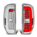 2021 Toyota Tundra Clear C-Tube LED Tail Lights