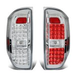 2014 Toyota Tundra Clear LED Tail Lights