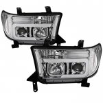 2012 Toyota Tundra Tube DRL Projector Headlights
