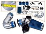 Ford Expedition V8 1997-2003 Cold Air Intake with Heat Shield and Blue Filter