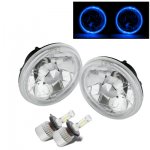1966 Buick Special Blue Halo LED Headlights Conversion Kit Low Beams