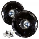 Chevy Monza 1975-1976 Black LED Projector Headlights Kit