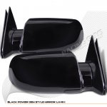1999 Chevy 2500 Pickup Black Powered Side Mirrors