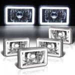1983 Chevy Celebrity Halo Tube Sealed Beam Headlight Conversion Low and High Beams