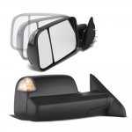 Dodge Ram 3500 2010-2018 Power Folding Towing Mirrors Clear LED Signal Heated