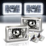 1980 Ford Mustang White LED Halo LED Headlights Conversion Kit
