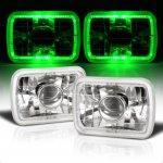 1989 Chevy Astro Green Halo Sealed Beam Projector Headlight Conversion