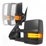 Chevy Silverado 2003-2006 Power Folding Towing Mirrors LED DRL Lights