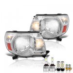 2011 Toyota Tacoma LED Headlight Bulbs Set Complete Kit