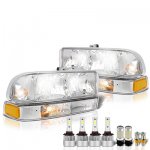 2000 Chevy S10 LED Headlight Bulbs Set Complete Kit