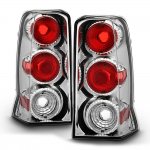 2002 Cadillac Escalade Clear Altezza Tail Lights