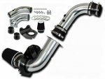 1997 Ford Mustang V6 Polished Cold Air Intake with Black Air Filter