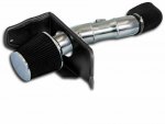 Ford Mustang V8 2005-2009 Polished Cold Air Intake with Black Air Filter