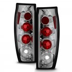 2002 Chevy Avalanche Clear Altezza Tail Lights