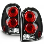 1997 Plymouth Voyager Black Altezza Tail Lights