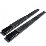 2023 Nissan Frontier Crew Cab Running Boards Black 6 Inches