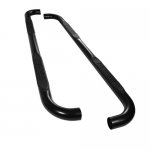 Ford F250 Super Duty Crew Cab 1999-2011 Black Nerf Bars