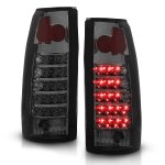 Chevy 3500 Pickup 1988-1998 Smoked LED Tail Lights