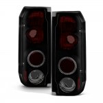 1996 Ford F350 Black Smoked Altezza Tail Lights