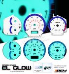 2003 Mazda Protege Glow Gauge Cluster Face Kit