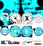 Honda Del Sol 1993-1997 Glow Gauge Cluster Face Kit