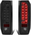 1996 Ford F350 Smoked LED Tail Lights