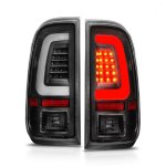 2010 Ford F350 Black Tube LED Tail Lights