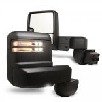 GMC Sierra 3500HD 2020-2024 Towing Mirrors LED Lights Power Heated Glass
