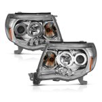 2011 Toyota Tacoma Clear Projector Headlights Halo LED