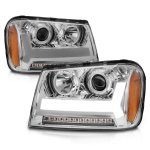Chevy TrailBlazer LT 2006-2009 LED DRL Projector Headlights