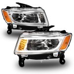 2014 Jeep Grand Cherokee Projector Headlights LED DRL Signals
