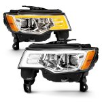 2017 Jeep Grand Cherokee Projector Headlights LED DRL Switchback Signals