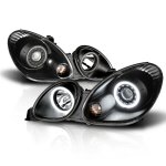 2002 Lexus GS300 Black Halo Projector Headlights