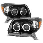 2009 Toyota 4Runner Black Halo Projector Headlights