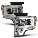 2009 Ford F150 Projector Headlights LED DRL A4